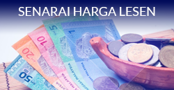 Senarai Harga Lesen